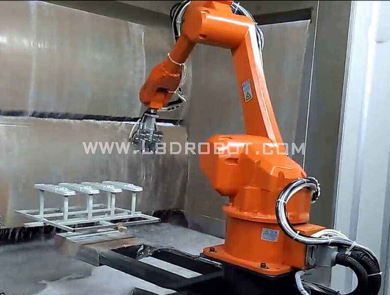 噴涂機器人設備密閉式環境中的間歇式作業方式